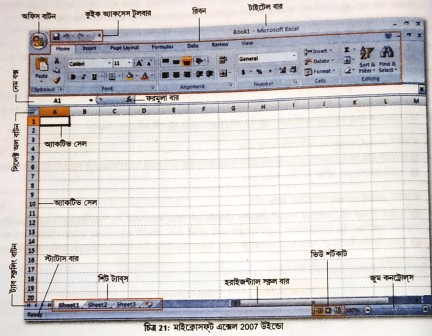 MS Excel 2007 Opening Window
